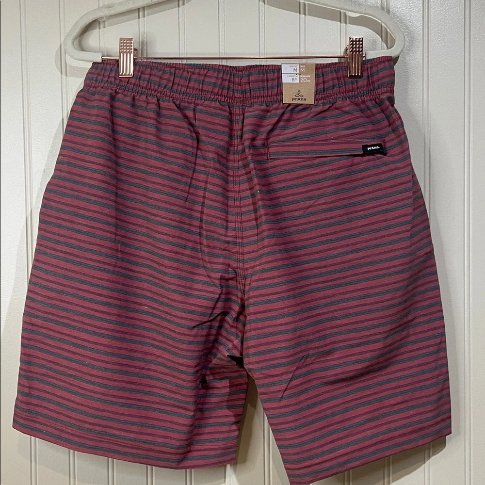 PrAna Men Medium Pull On Metric E-Waist Board Stretch 8